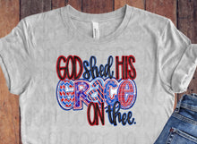 Load image into Gallery viewer, God Shed His Grace On Thee: Bubble Font