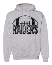 Load image into Gallery viewer, Raider Cheetah Print & Football Background - Gray
