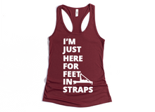 Load image into Gallery viewer, I'm Just Here for the Feet in Straps