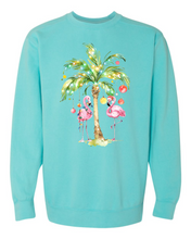 Load image into Gallery viewer, Christmas Flamingos & Palm Tree Lights