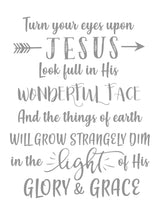 Load image into Gallery viewer, Team Elin: Turn Your Eyes Upon Jesus