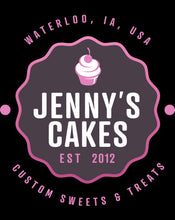 Load image into Gallery viewer, Jenny’s Cakes Custom Sweets & Treats