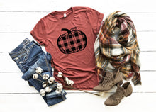 Load image into Gallery viewer, Buffalo Plaid Pumpkin
