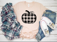 Load image into Gallery viewer, Buffalo Plaid Pumpkin