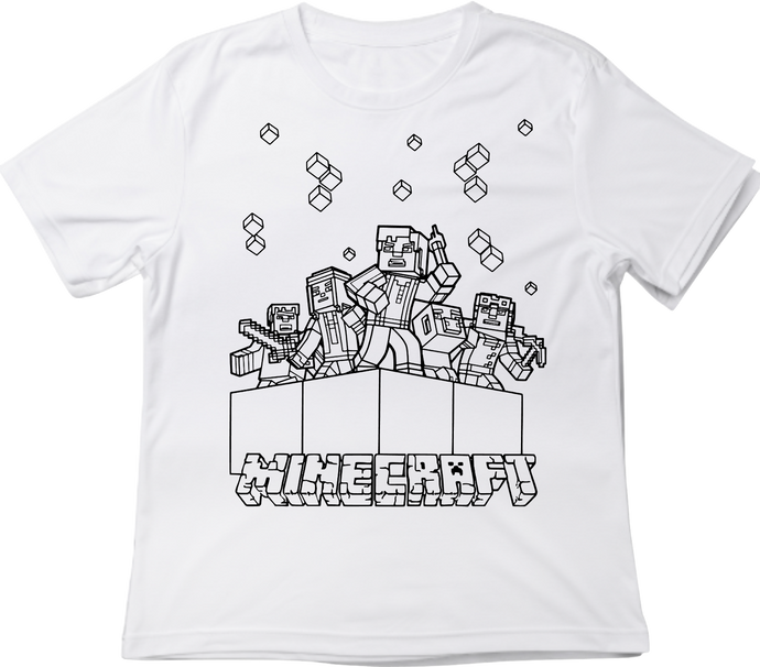 Color-Your-Own-Shirt Minecraft