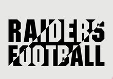 Load image into Gallery viewer, Raiders Football