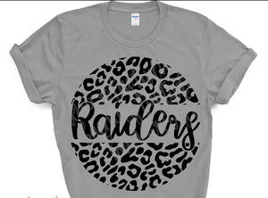Raider Cheetah Print Circle