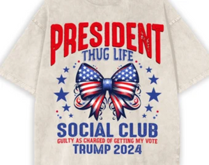 President Thug Life Social Club 2024