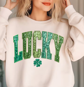 Lucky Glitter St. Patrick’s Day Shirt