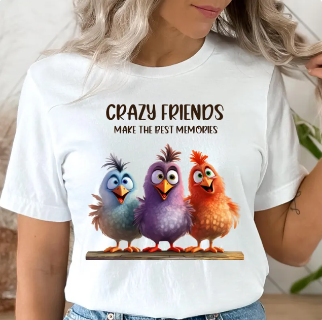 Chicken Friends: Crazy Friends Make the Best Memories