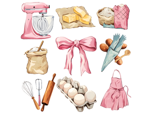 Baking With Coquette Bow