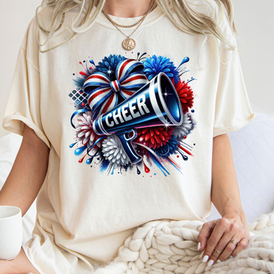 Patriots Cheer Spirit Tee