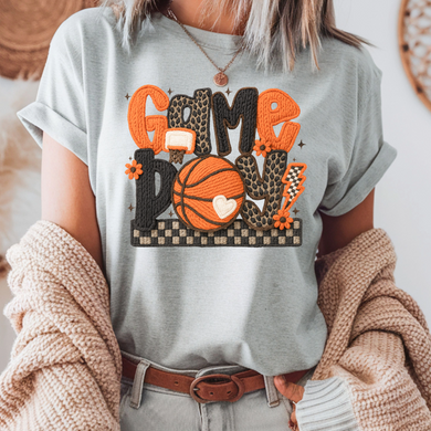 🧡 Basket-Ballin' Boho T-Shirt 🖤