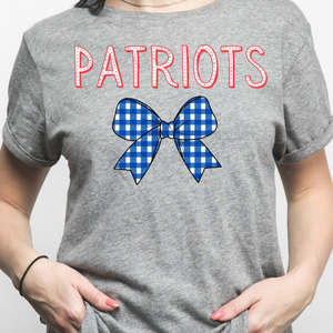 PCHS Gingham Bow