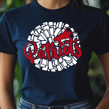 Load image into Gallery viewer, PCHS Pom &amp; Megaphone T-Shirt