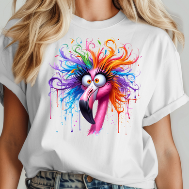 Electric Flamingo Splash