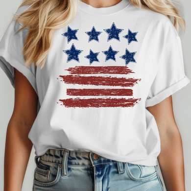 Distressed American Flag