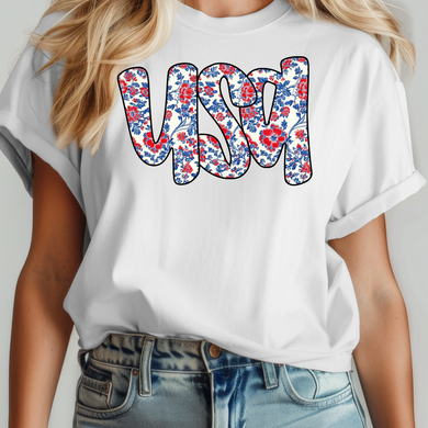 Patriotic Floral 
