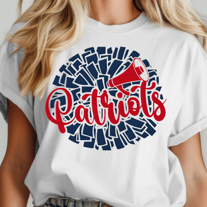PCHS Pom & Megaphone T-Shirt