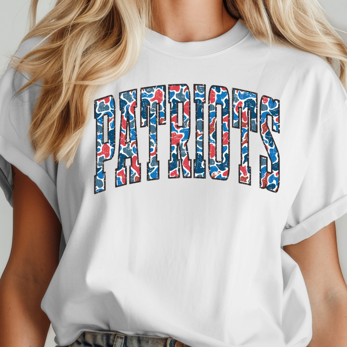 PCHS Patriots Vintage Camo (No Stars)