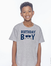 Load image into Gallery viewer, Birthday Boy Shark Shirt
