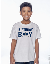 Load image into Gallery viewer, Birthday Boy Shark Shirt