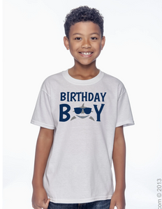 Birthday Boy Shark Shirt