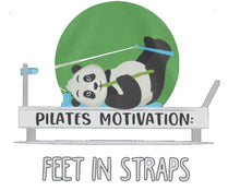 Load image into Gallery viewer, Pilates Motivation: Feet in Straps